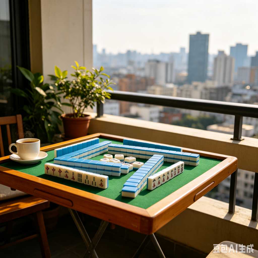 bright print mahjong tiles