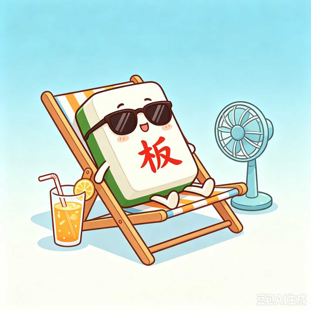 non fading mahjong tile print