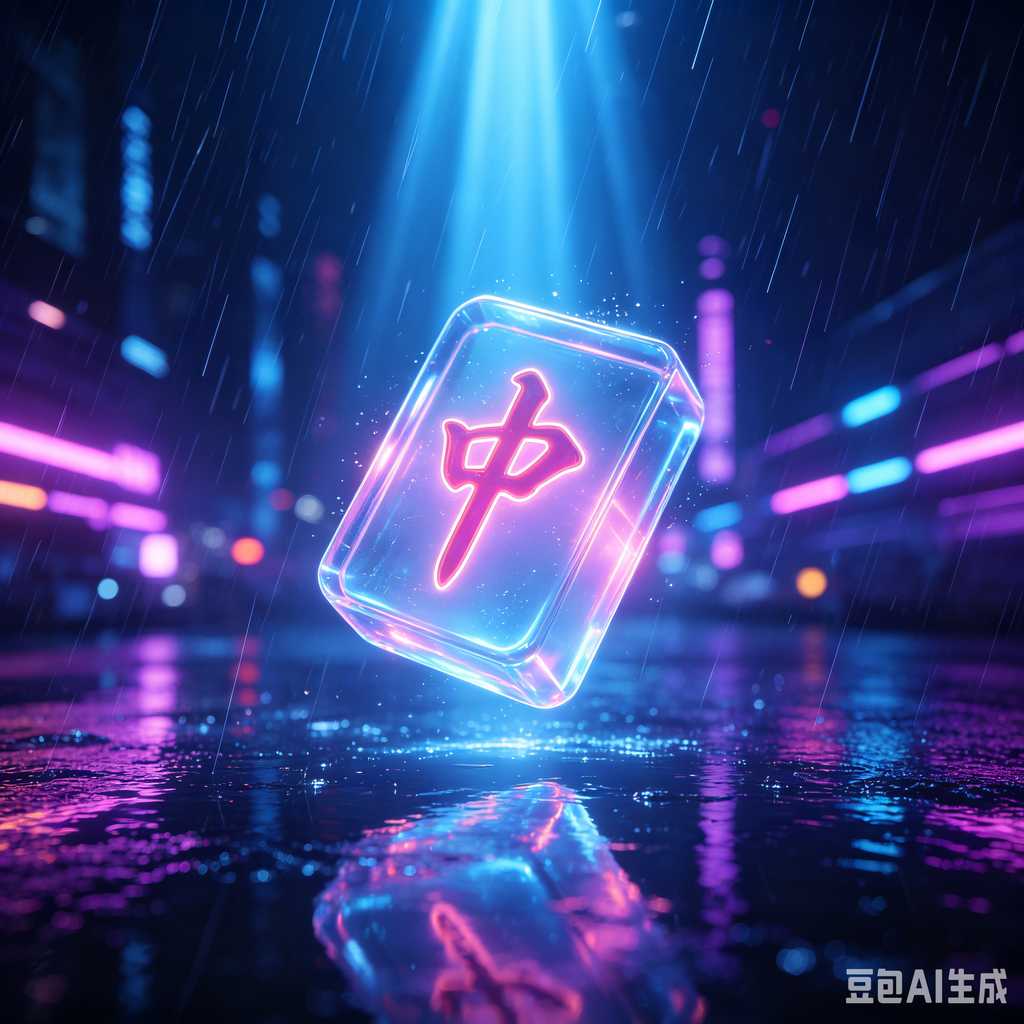 logo engrave mahjong tiles