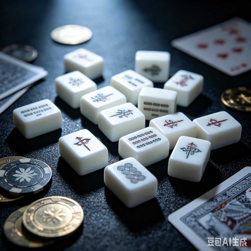 classic text mahjong set